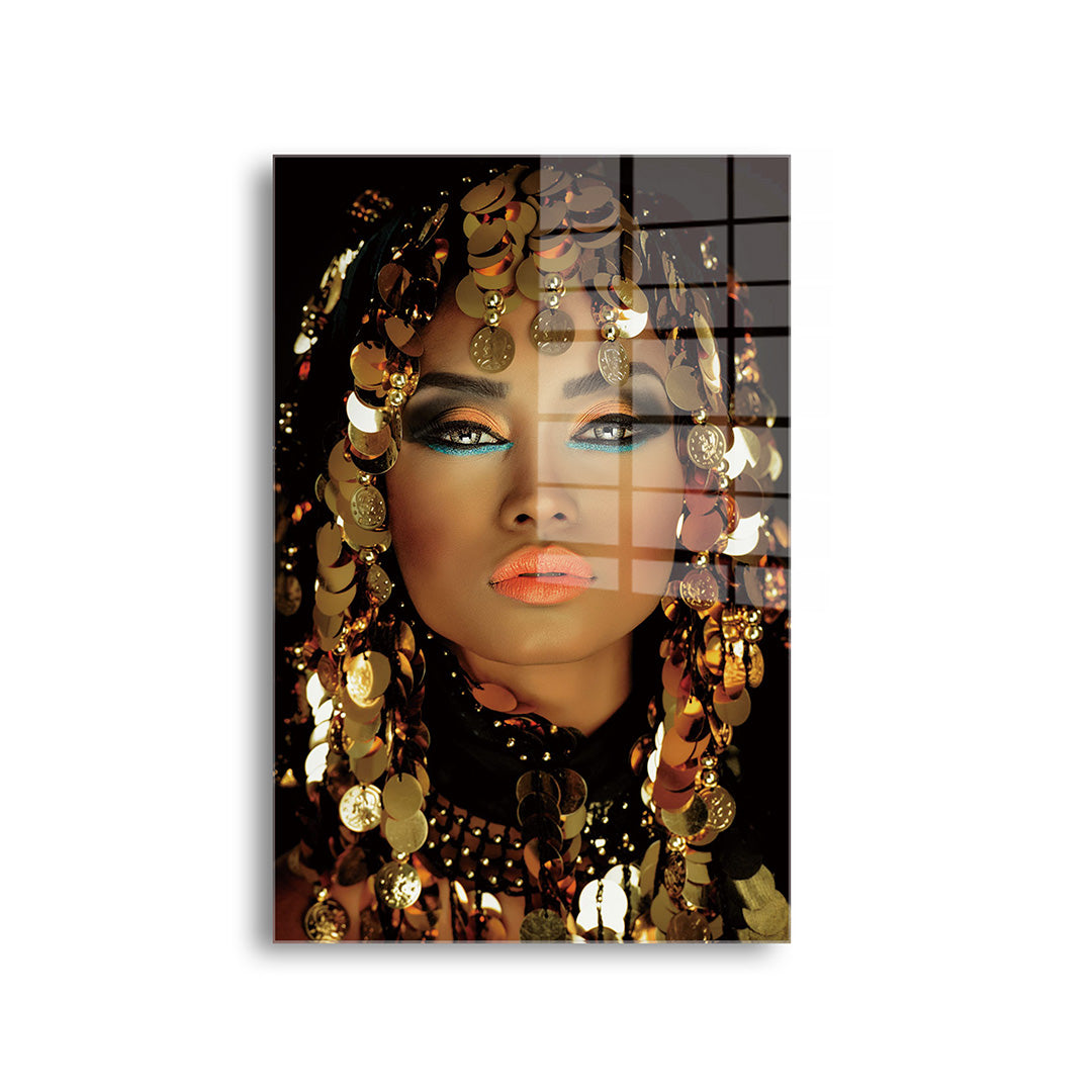 Vrouwen glasschilderij collectie home