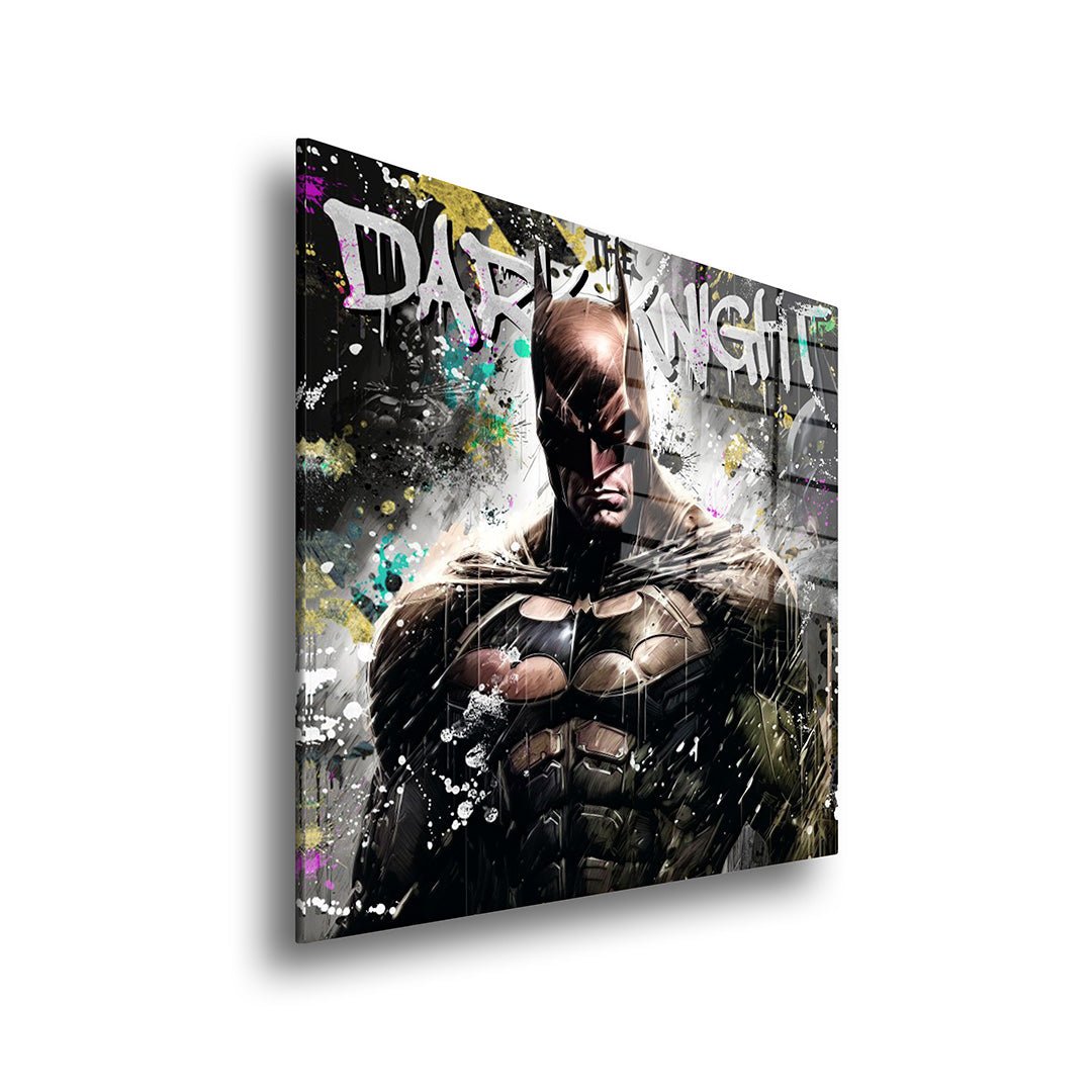 dark knight glasschilderij zijkant