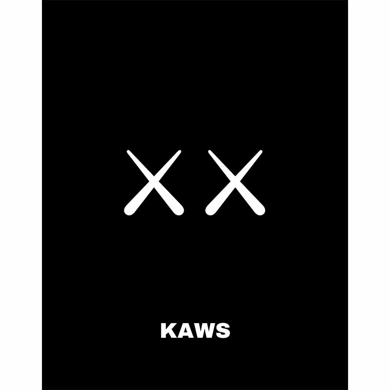 Kaws XX glasschilderij ontwerp